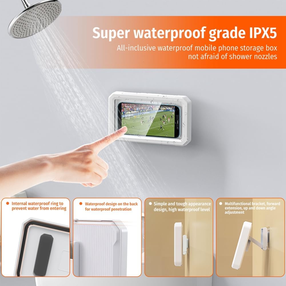 Soporte Impermeable 360° para Teléfono en la Ducha  - additional image 2
