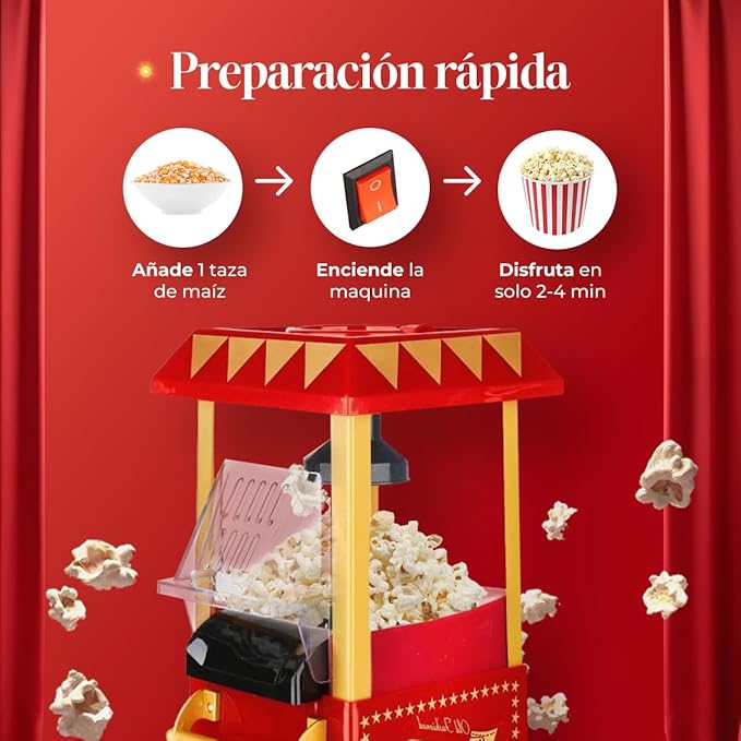 Máquina de palomitas vintage - additional image 3